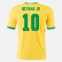 Camisola Brasil Neymar JR 10 Equipamento Primeiro 2020-2021 Manga Curta